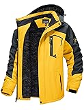 TACVASEN Mens Winter Coats Snow Jacket Warm Coats