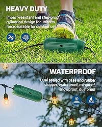DEWENWILS 3Pack Outdoor Extension Cord