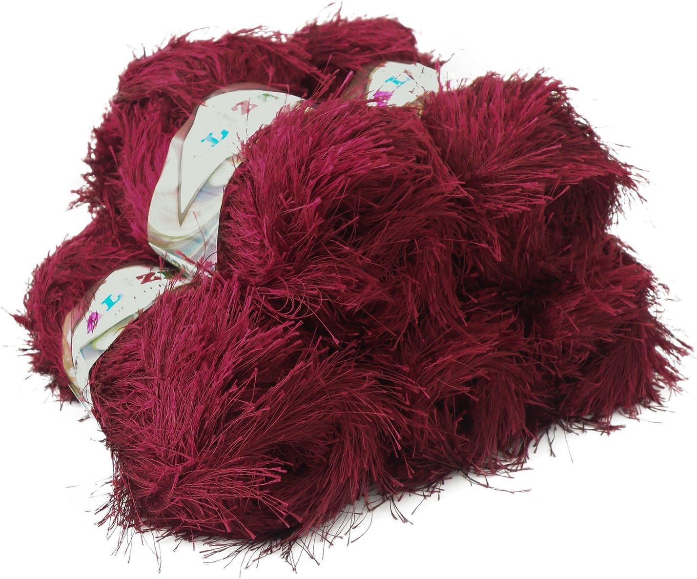 5 x 100g Alize Decofur Fransenstrickgarn Wolle Fransenwolle, Farbe