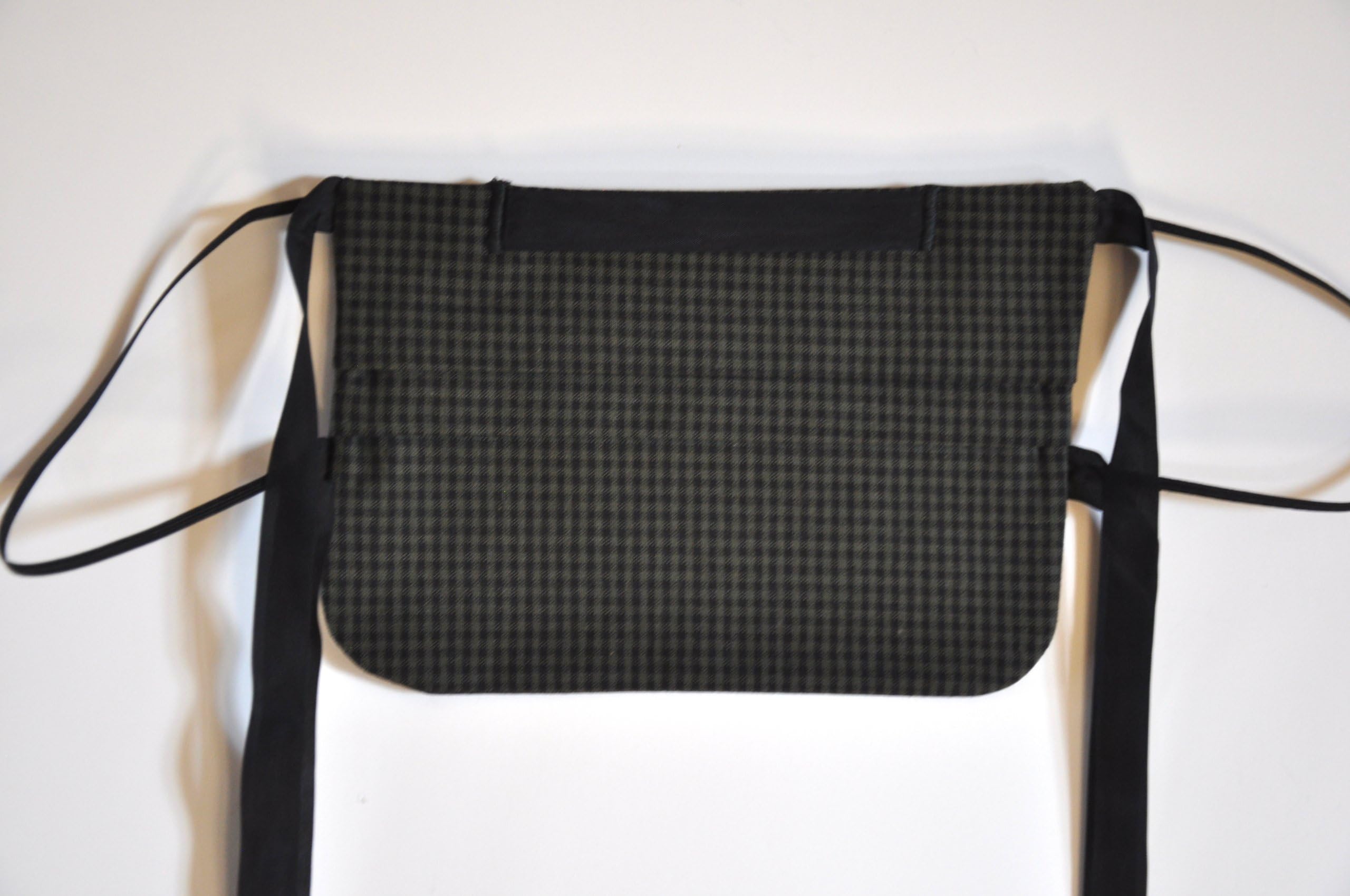 Sale - Men's Surgical Face Mask - Men's Surgical Mask - Face Mask - Surgical Mask - Washable - Cloth Mask - Fabric Face Mask - Reusable - Mask - Fabric Mask -Sanitary Mask - Ear Loops - Protective -- Dark Green and Black Houndstooth with Black Ribbon