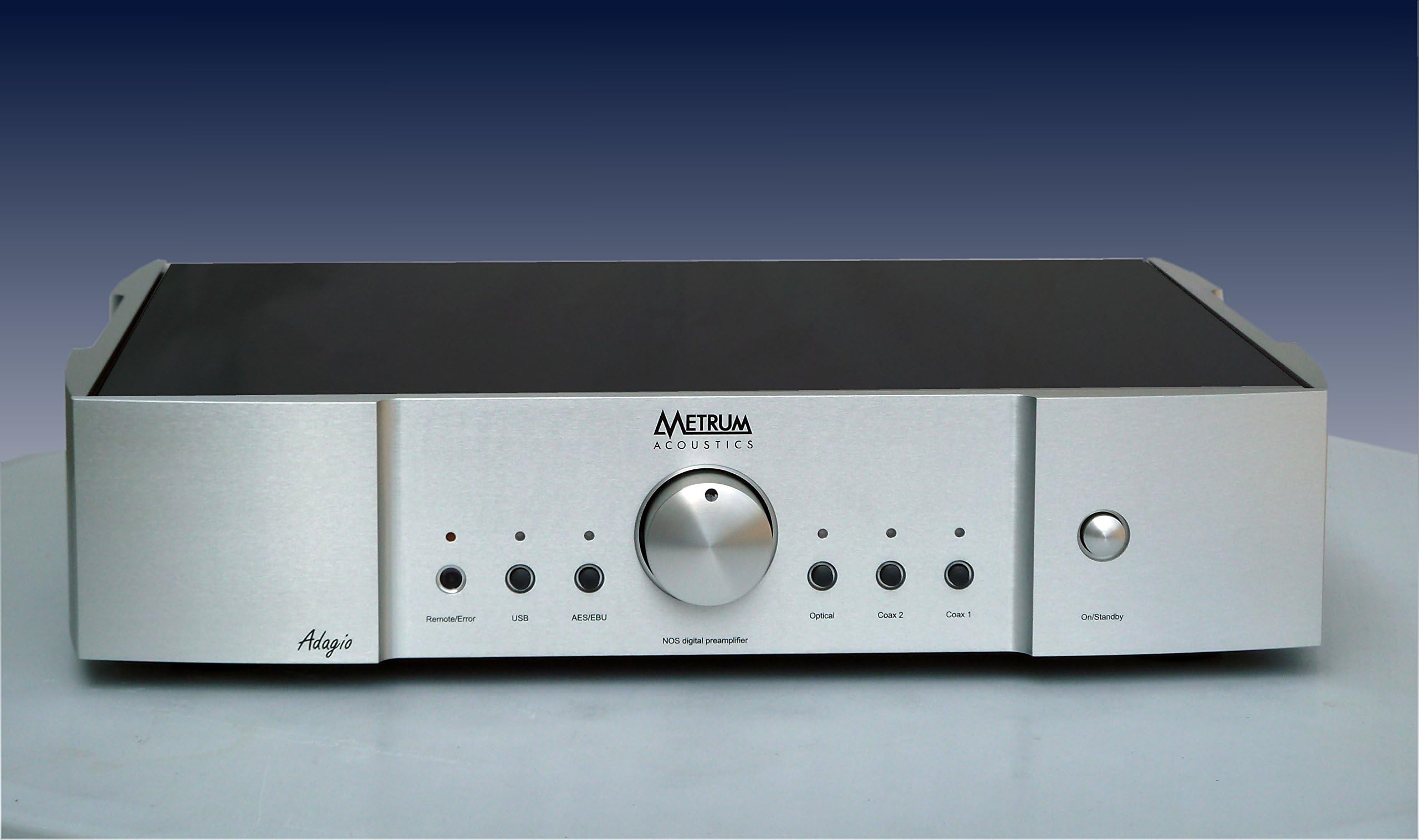 Metrum Acoustics Adagio Digital Preamplifier / DAC, Silver