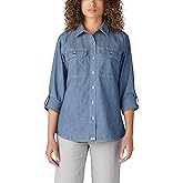 Dickies Womens Long Sleeve Roll-tab Work Shirt