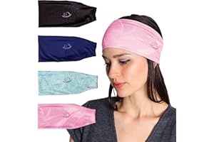 myMareCo Equestrian Headbands for Women, Under Riding Helmet Bands, Sportswear Wide Hair Wrap Suitable for Use with Bike Helmets, Yoga & Hiking