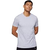 Armani Exchange Men's Solid Colored Basic Pima Crew Neck