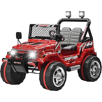 Amazon.com: Costzon Ride On Jeep Car, 12V 2WD Powered Truck, Manual