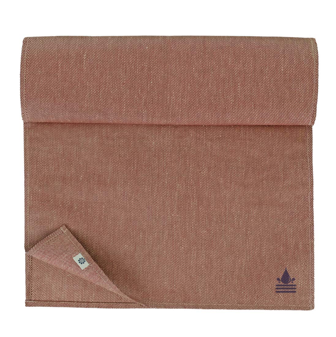 Linen & Cotton Table Runner Waterproof Pietro - 100% Linen, Burgundy Red (47 x 150 cm) Wide Water Resistant Non Slip Easy Care Table Runner Cloth for Home Garden Beer Table Outdoor Restaurant Cafe