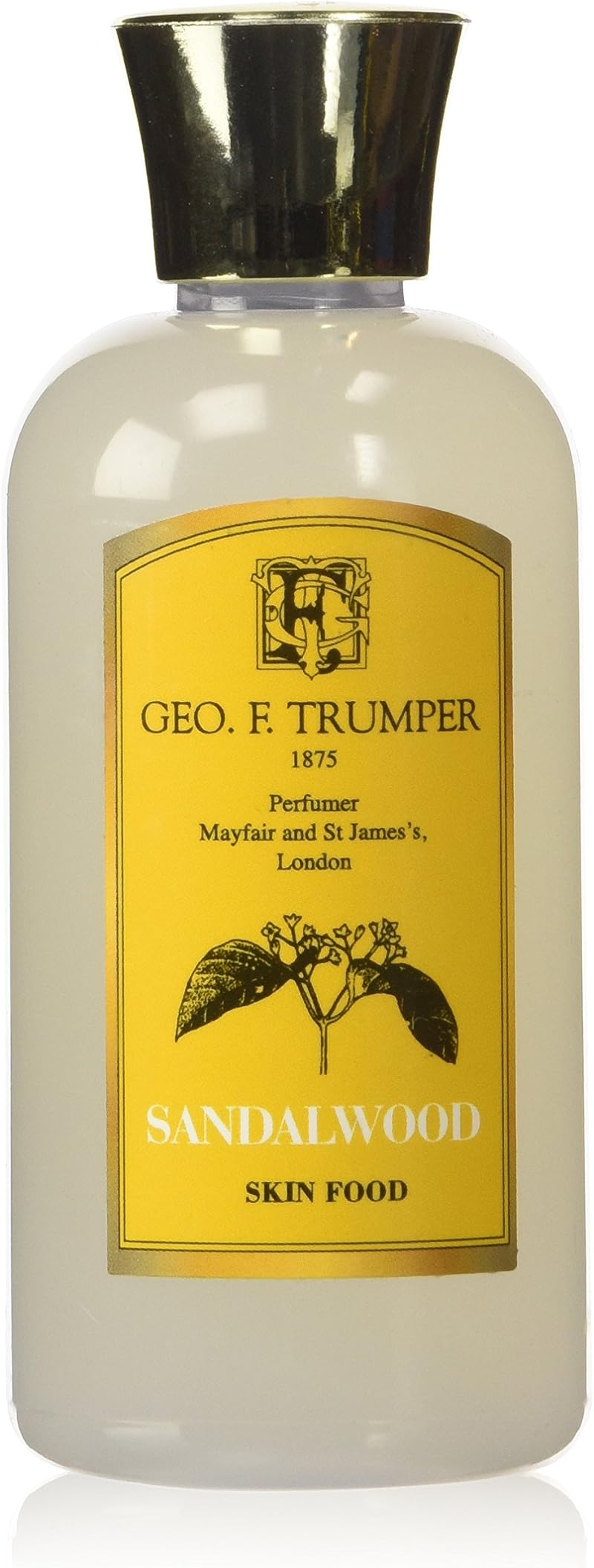 Geo F Trumper Sandalwood Skin Food 100ml Pre & Post Shave Gel Lotion