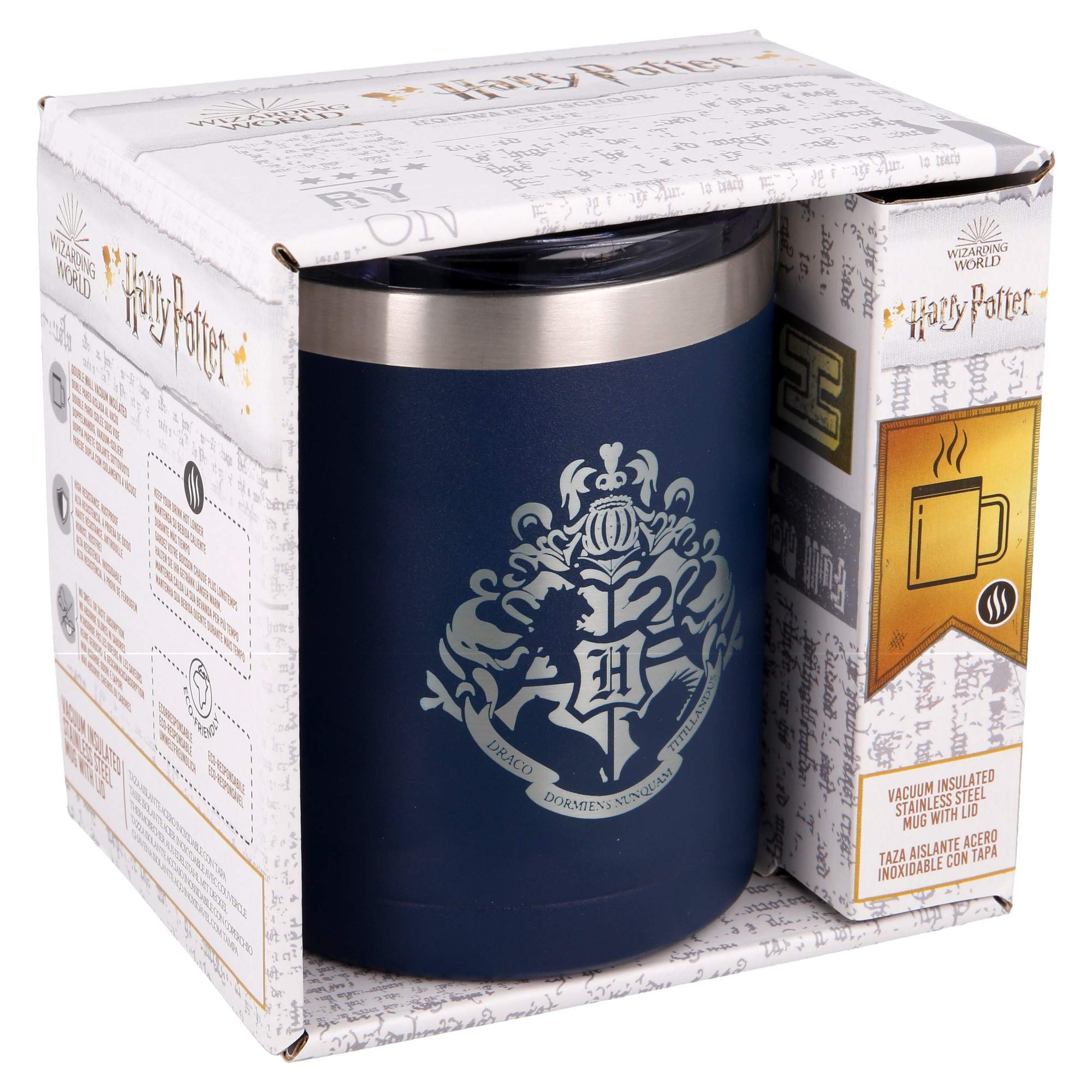 Stor 8412497039470Stainless Steel Thermal Mug, 380 ml Capacity, Harry Potter