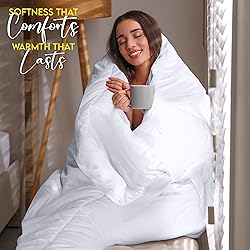 Utopia Bedding Comforter Duvet Insert, Quilted