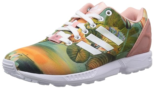 adidas Damen Zx Flux Gymnastikschuhe grün