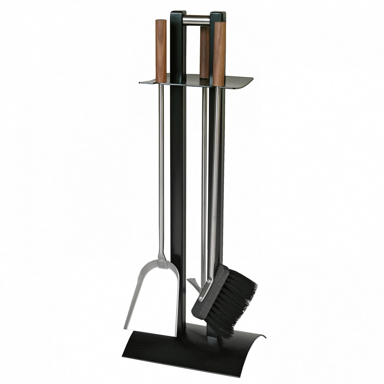 Lienbacher Kaminbesteck (3-teilig), schwarz beschichtet, Griffe