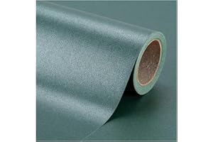 JIlJIl Green Wrapping Paper Jumbo Roll Pearly Luster Design - 30 inch x 32ft, Gift Wrapping Paper Perfect for Christmas, Wedd