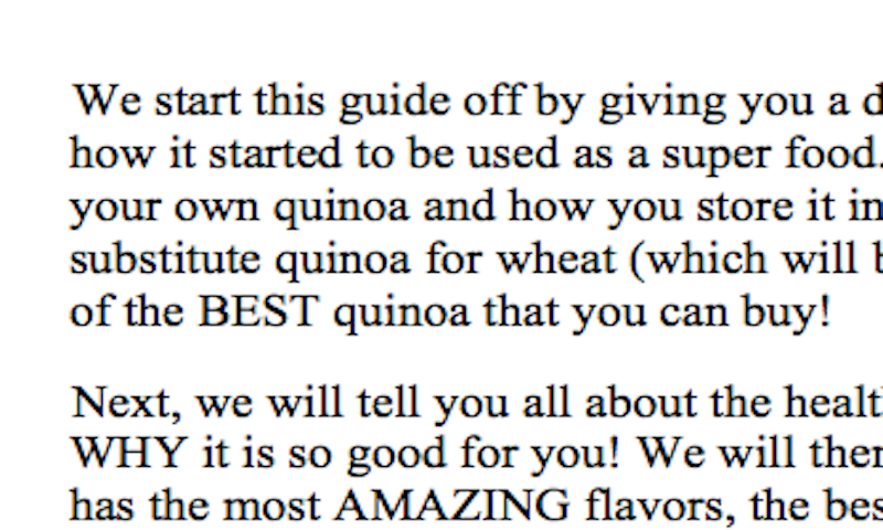 Quinoa A Complete Cookbook