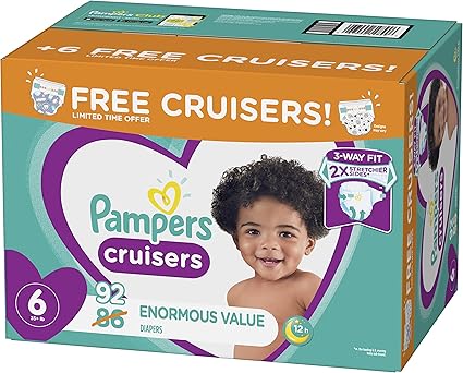 pampers active fit size 6