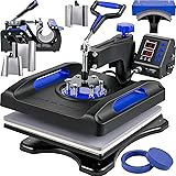 VEVOR 8 in 1 Heat Press Machine 15x15