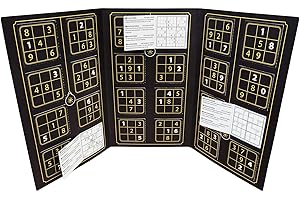 The Advent Calendar for Sudoku Lovers – 24 Puzzles Christmas Countdown for Adults and Seniors, Easy, Medium, and Hard Puzzles