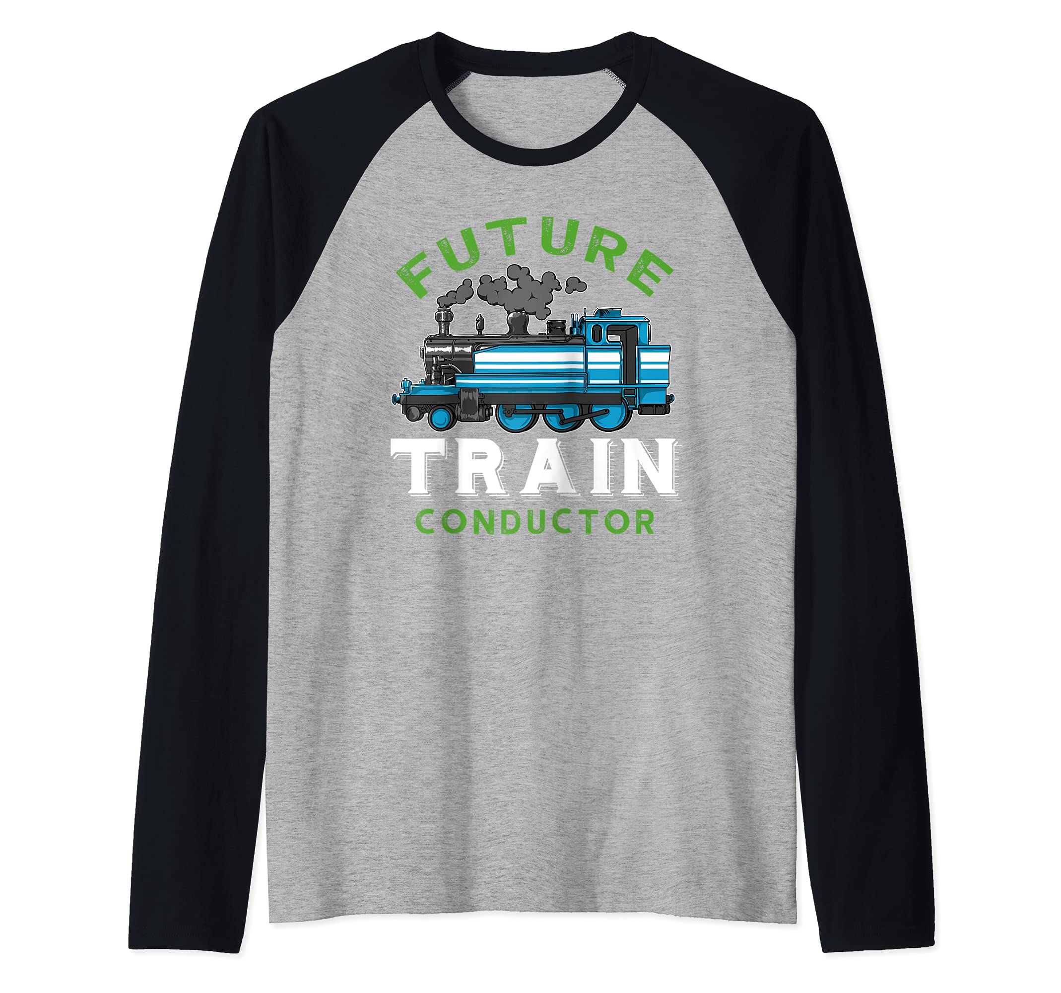 Train INSERT TITLE Raglan Baseball Tee