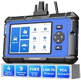 TOPDON AD600S OBD2 Scanner, Diagnostic Tool, Code Reader, 9 Reset Service | ABS SRS Transmission Engine Code Reader, Oil/Brake/BMS/SAS/DPF/TPMS/ETS Reset, Injector Coding, Lifetime Free Update, CAN FD