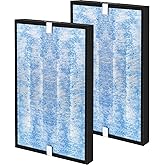 MSA3 True HEPA Filter Replacement Compatible with MSA3/MSA3S Membrane Solutions 3-in-1 Air Cleaner Purifier, 2 Pack