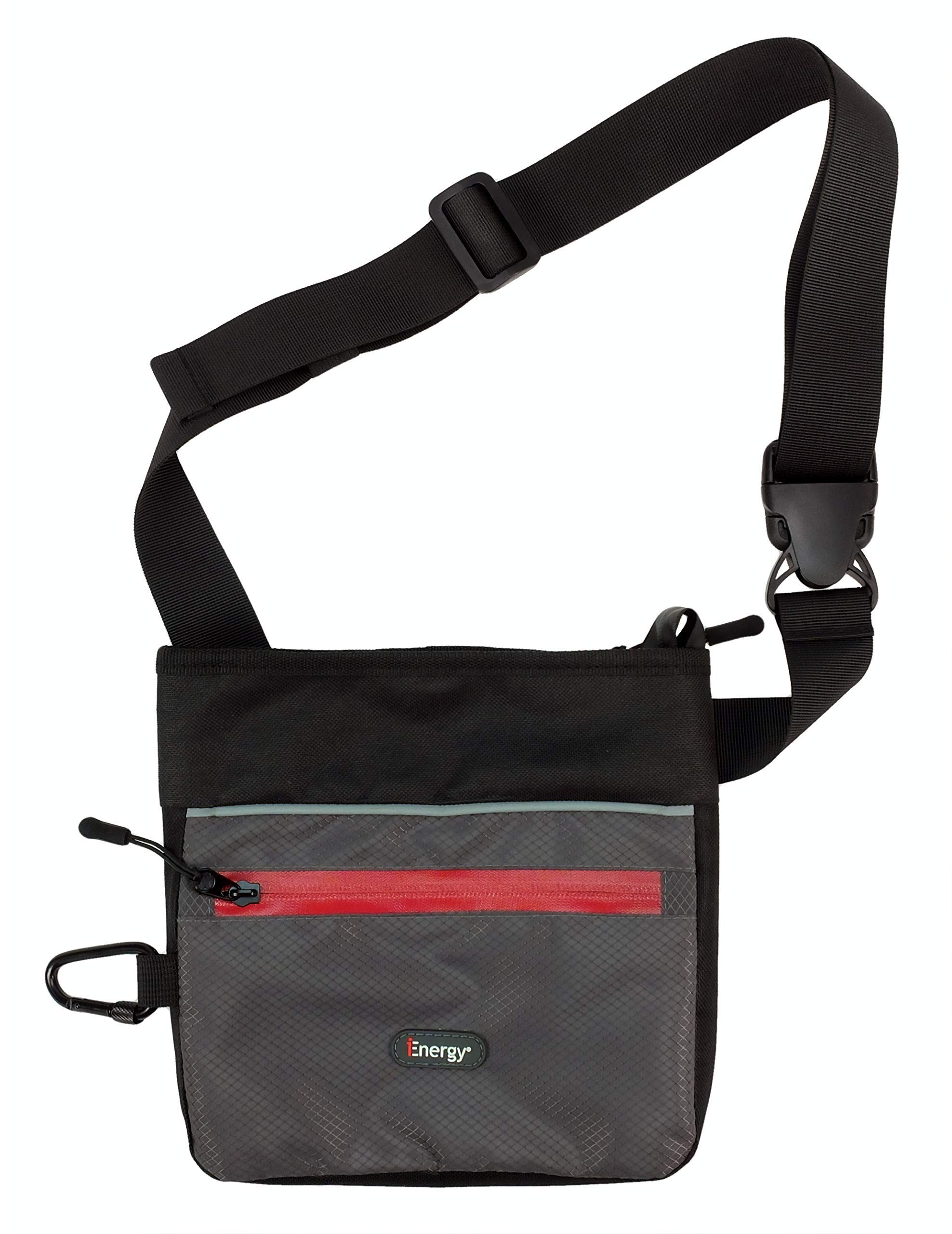 iEnergy™ ELI Belt Pouch: Hands-Free Dog Walking Belt with Treat Pouch, Magnetic Closure, Waist Pack for Dog & Horse Owners - Perfect Hiking Gear