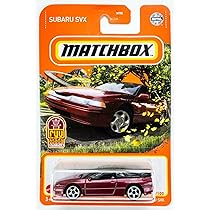 Amazon.com: Matchbox Subaru SVX 88/100 (Red) : Toys & Games