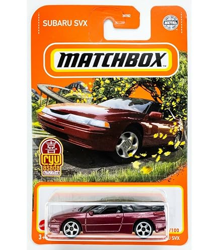 Amazon.com: Matchbox '95 Subaru SVX | 1:64 Scale, Toy/Collectible