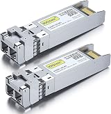10Gtek 2 Pack 10Gb SFP+ SR Transceivers 850nm 300m OM3/OM4 LC Fiber view 3