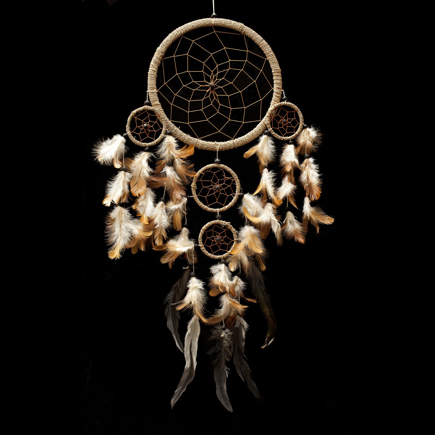 Dream Catcher Handmade Traditional String Natural Color 10.5