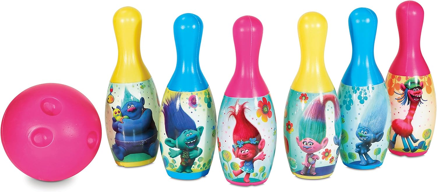 trolls bowling set