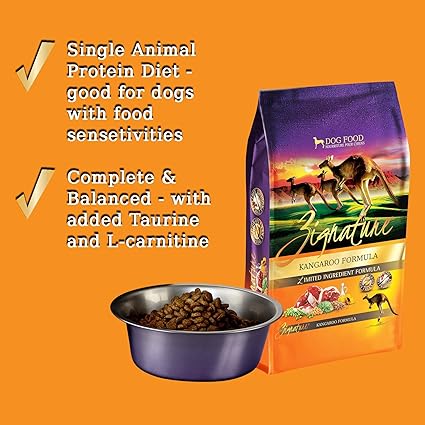 kangaroo and pumpkin dog food