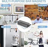 Grtard 12 Pack Neodymium Magnets 60x10x3 mm with Double-Sided Adhesive view 4