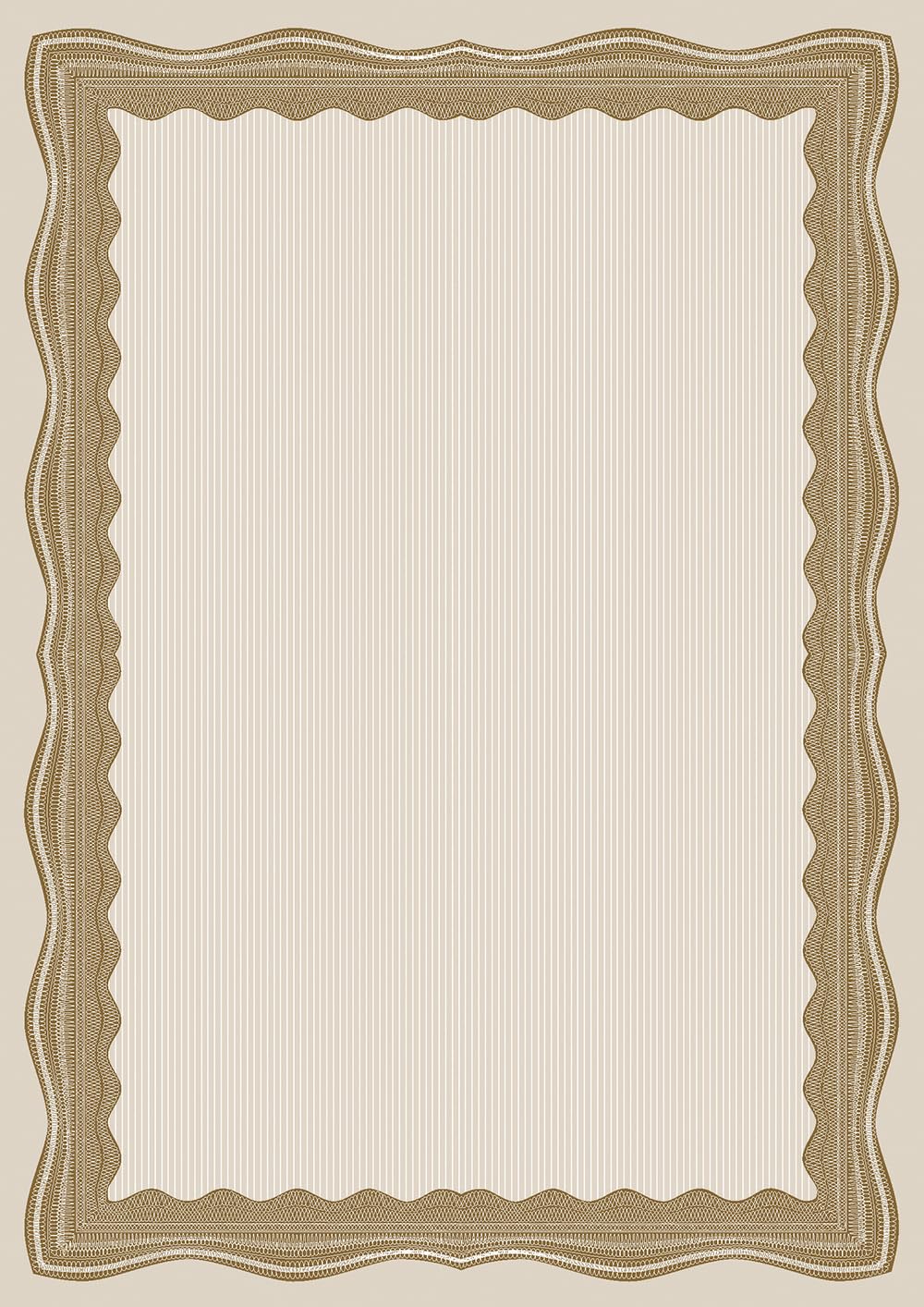 Computer Craft A4 Certificate Papers with Foil Seals, 90gsm, Bronze Wave [Pack of 30]