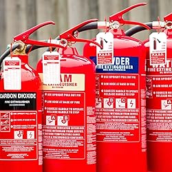 Bolexo Fire Extinguisher Tags with Adjustable Wire