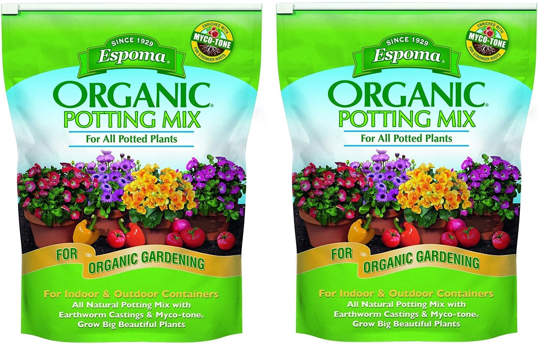 Espoma AP8 8-Quart Organic Potting Mix (1, Twо Pаck)
