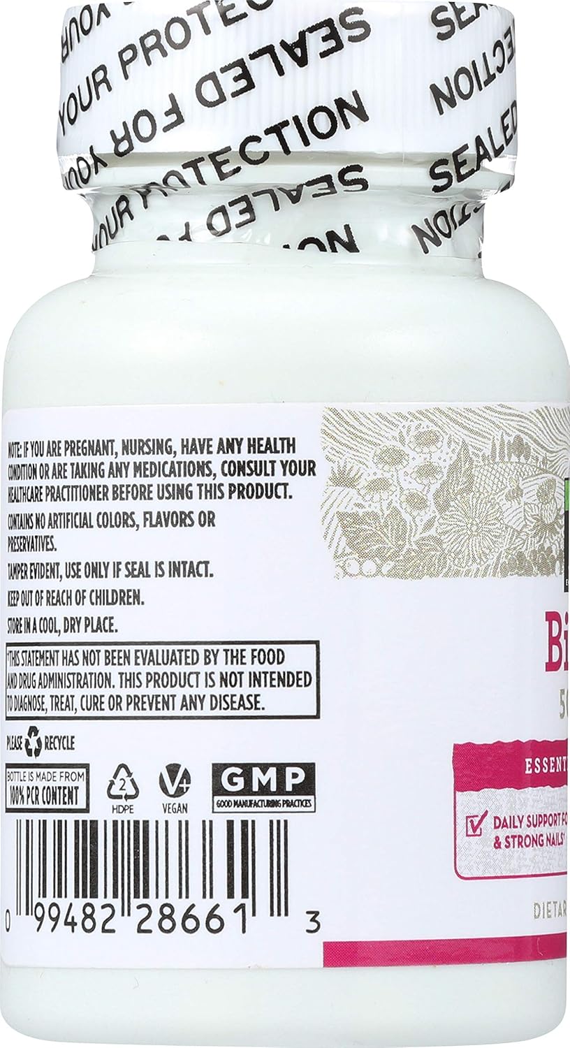365 Everyday Value, Biotin 500mcg, 60 ct: Health & Personal Care
