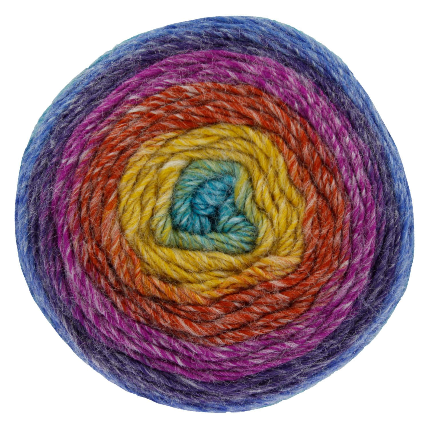 King Cole Curiosity DK Yarn - 150g Cake - 480m - Premium Acrylic Self-Striping Double Knit Yarn for Knitting & Crochet (2895 Merlin) โ image 1