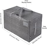 Venο 4 Pack Heavy-Duty Oversize Storage Bags with Zips and Tag Pocket view 6