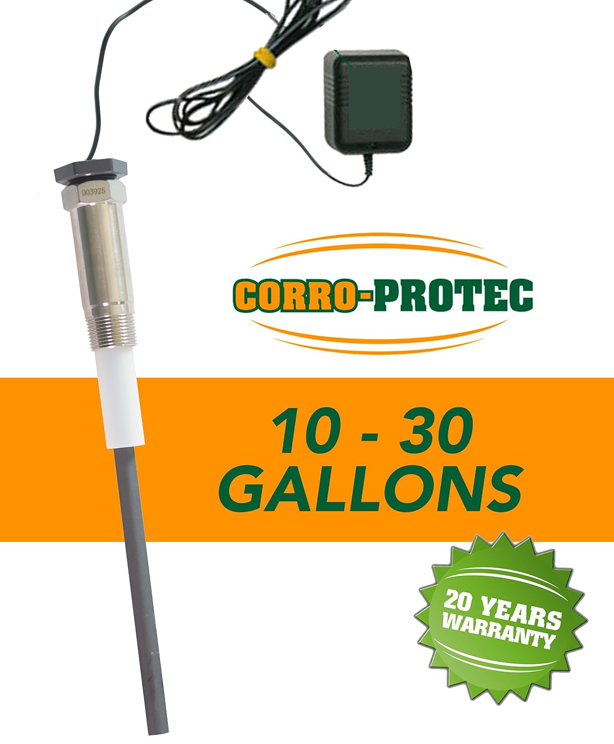 CorroProtec Powered Water Heater Anode Stops Rotten Egg Smelly Water