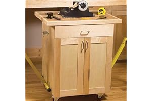 WOODCRAFT Woodworking Project Paper Plan to Build 3 Mobile Carts - Material Not Included