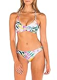 Hurley Women's Standard Bikini Bottom, Floral Pop