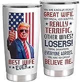 ForGreetMe Gifts for Wife from Husband - Wedding Anniversary for Women, Mothers Day, Christmas, Anniversary Birthday Gifts Ideas for Wife - Romantic Love Gift for Her - 20 oz Stainless Steel Tumbler