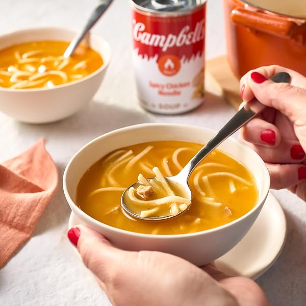 CAMPBELL’S CONDENSED SPICY CHICKEN NOODLE SOUP, 10.5 OZ CAN