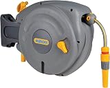 Hozelock Mini Auto Reel Hose Pipe 10m Wall Mounted Auto Retracting Hose
