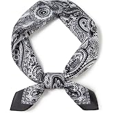 Mariorlsy Men's Geometric Print Scarf, Western Cowboy Style, Versatile Headwear and Neckwear, With Gift Packed