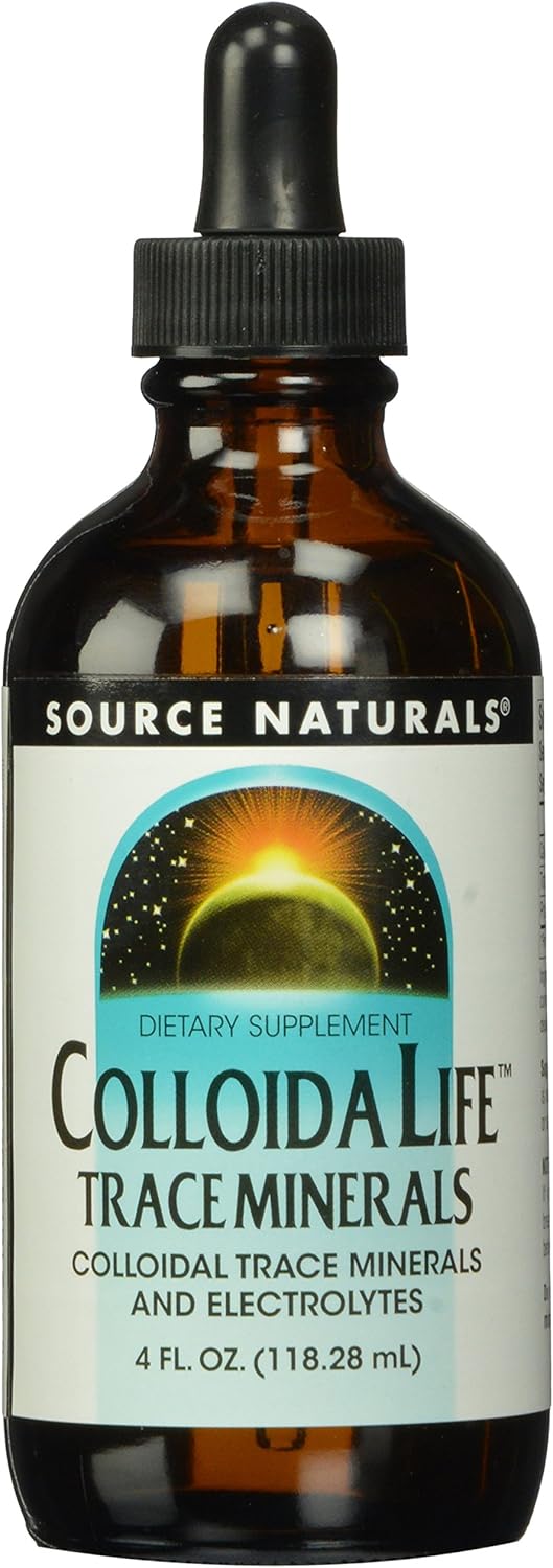 Source Naturals ColloidaLife Trace Minerals & Electrolytes - Dietary Supplement - 8 Fluid oz: Health & Personal Care