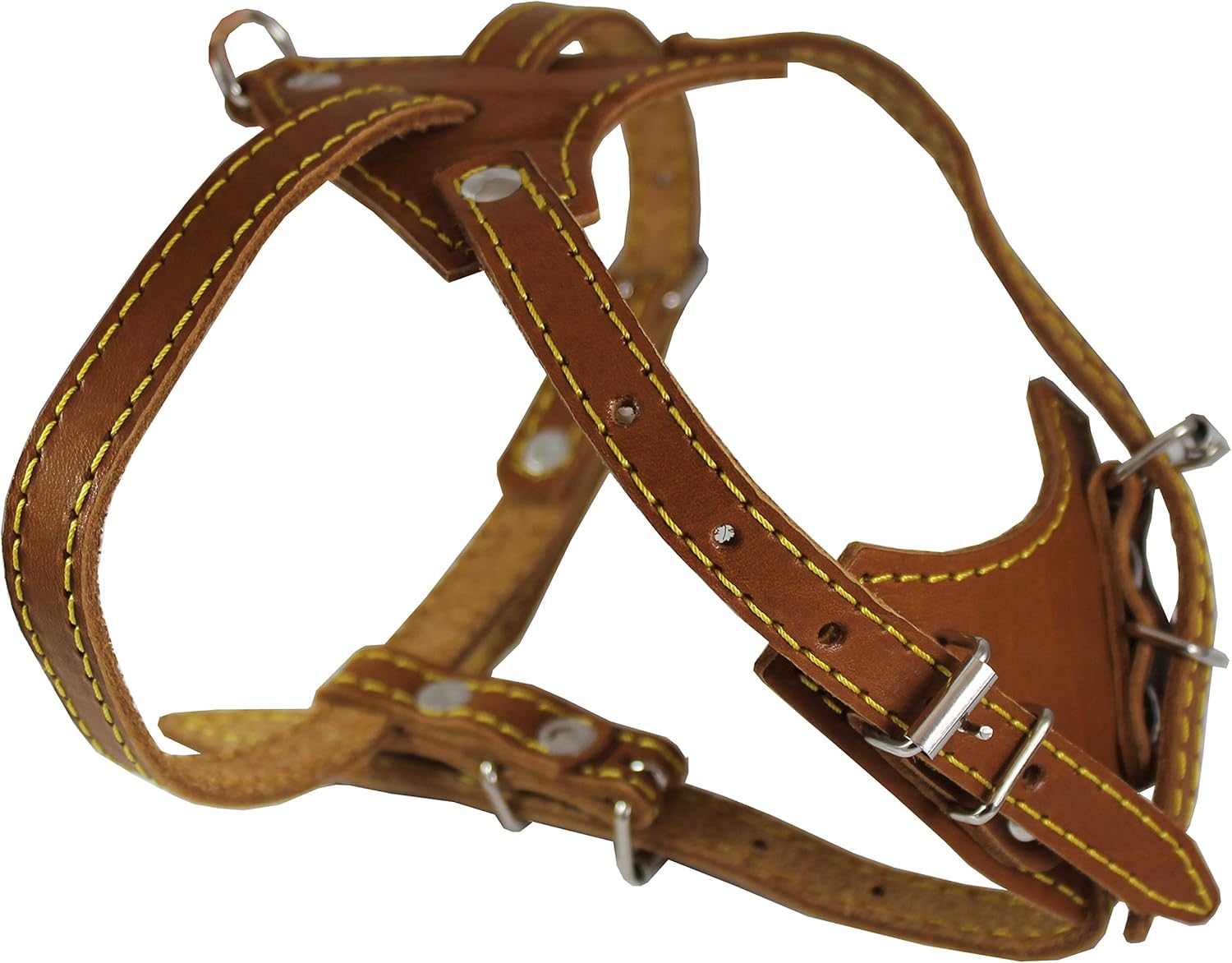 Leather dog harness near me Clearance