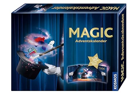 Kosmos Zauberei 698850 Magic Adventskalender 2018, bunt