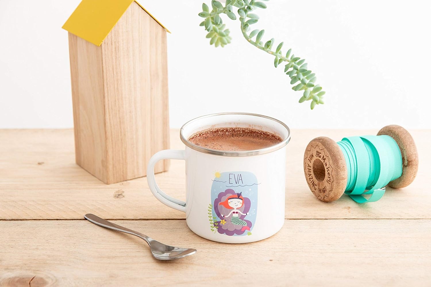 children's enamel mug