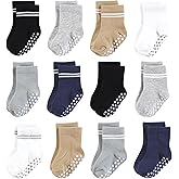 Hudson Baby unisex-baby Cotton Rich Newborn and Terry Socks