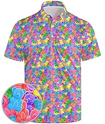 Funny Golf Shirts for Men Crazy Funny Golf Polo
